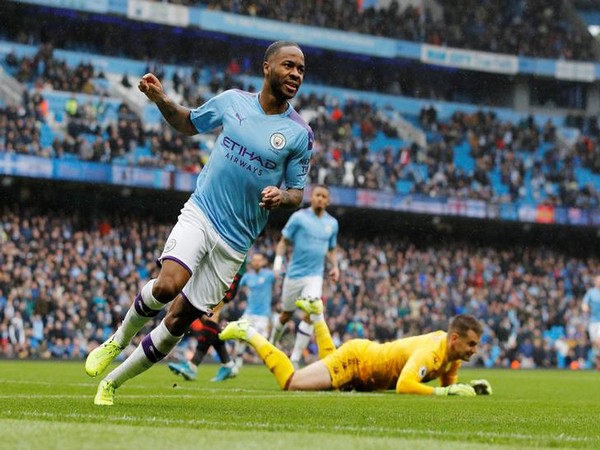 Manchester City's Raheem Sterling 