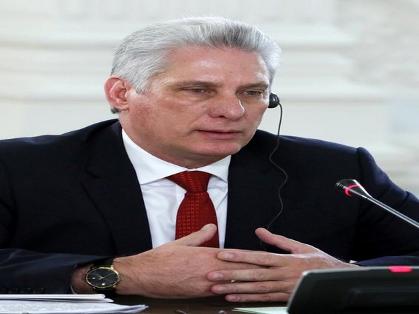 Cuba's President Miguel Diaz-Canel