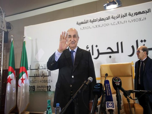Newly elected president Abdelmadjid Tebboune