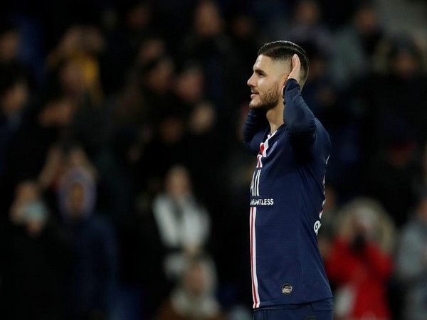 Paris Saint-Germain striker Mauro Icardi