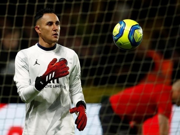 PSG goalkeeper Keylor Navas 