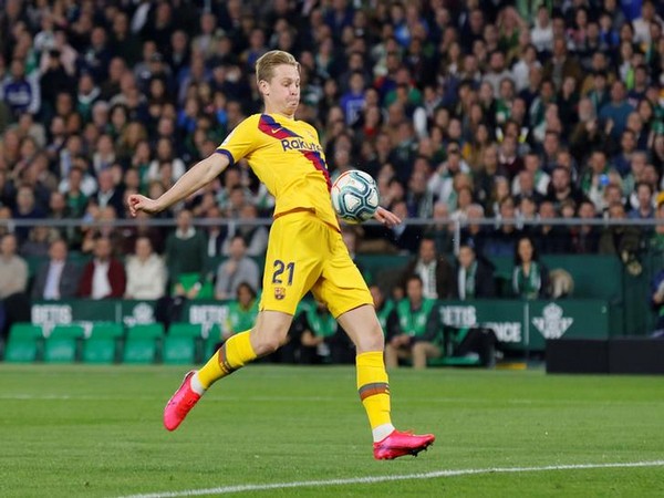 Barcelona's Frenkie de Jong