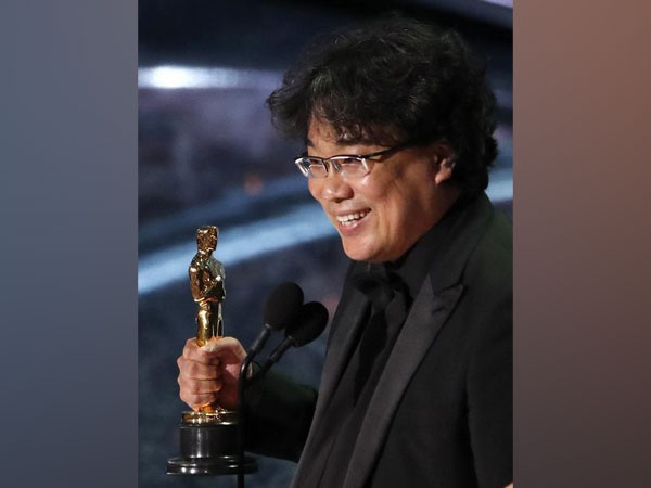 Parasite's director 'Bong Joon-ho' at 92nd Academy Awards 