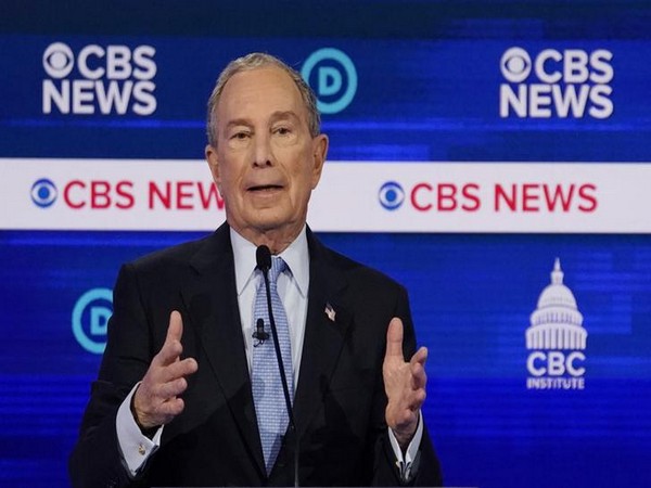 Democratic US presidential candidate and former New York City Mayor Mike Bloomberg during the debate on Tuesday.