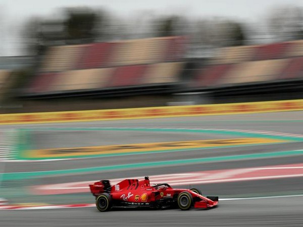 Ferrari's Charles Leclerc in action