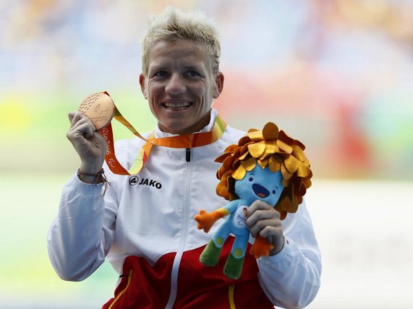 Belgium's paralympian Marieke Vervoort