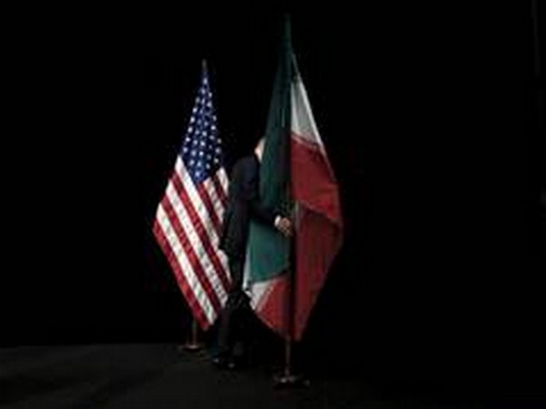 US and Iran flags