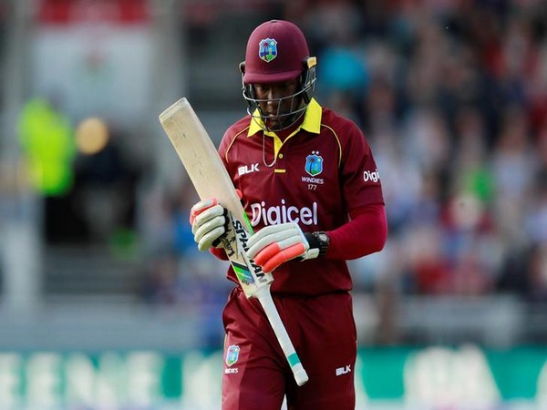West Indies' Rovman Powell 