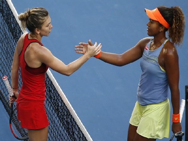 Naomi Osaka and Simona Halep (Photo: Reuters)