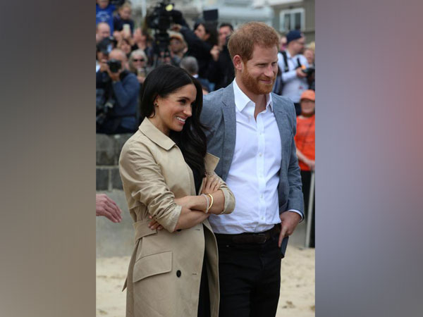 Prince Harry The Duke of Sussex with Meghan Markle the Duchess of Sussex