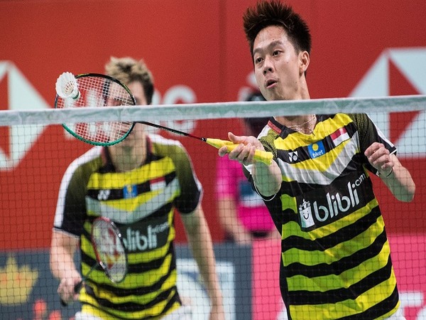 Marcus Fernaldi Gideon and Kevin Sanjaya Sukamuljo of Indonesia