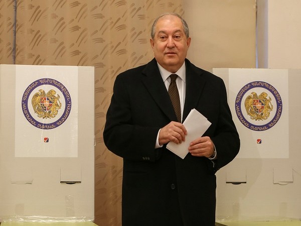 Armenian President Armen Sarkissian (Credit: Reuters Pictures)