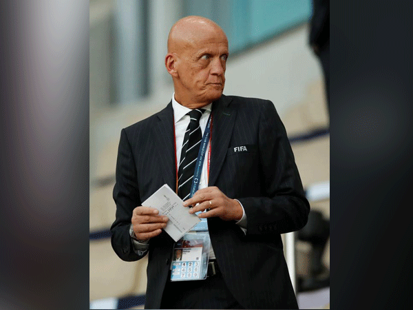 Italian referee Pierluigi Collina
