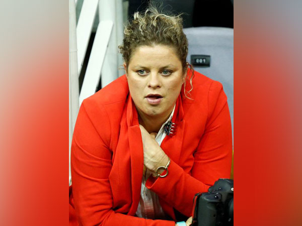 Belgian tennis player Kim Clijsters