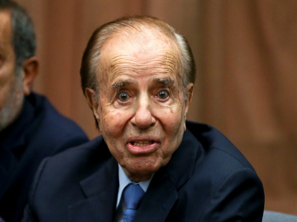 Former Argentina President Carlos Menem (Photo credit: Reuters)
