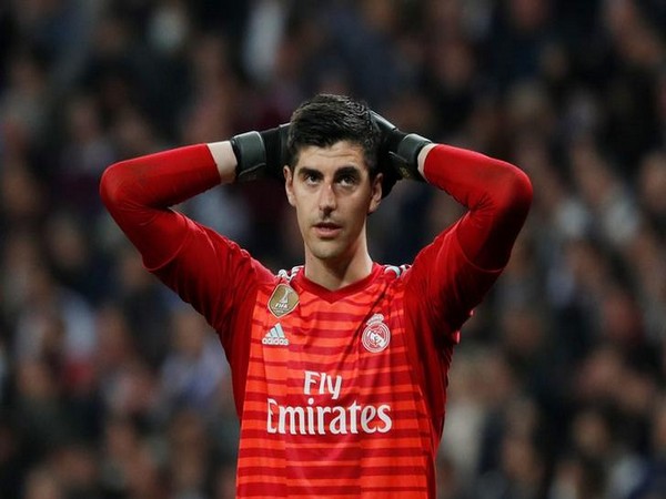 Real Madrid goalkeeper Thibaut Courtois