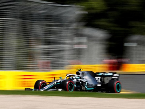 Mercedes' Valtteri Bottas in action at Melbourne Grand Prix Circuit