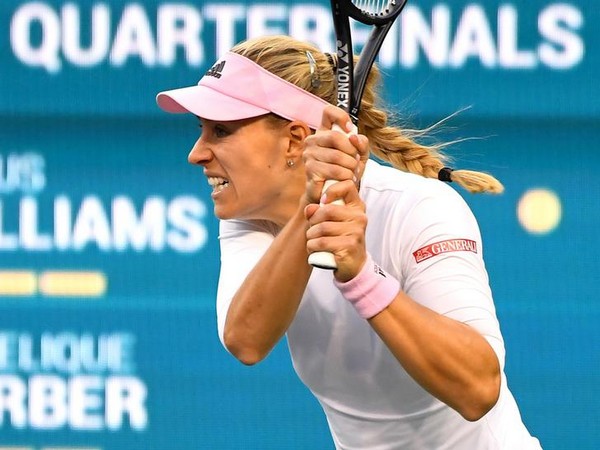 Germany's tennis player Angelique Kerber