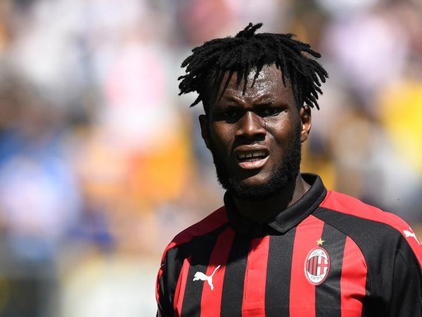 AC Milan midfielder Franck Kessie