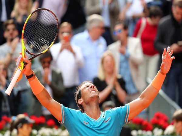 Spanish tennis player Rafael Nadal