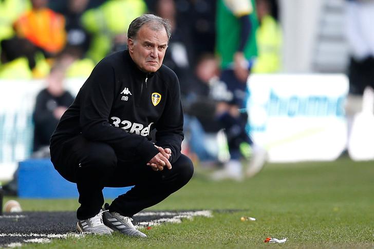Leeds United head coach Marcelo Bielsa