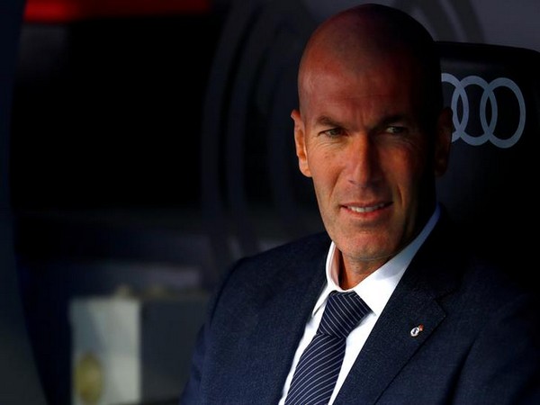 Real Madrid manager Zinedine Zidane