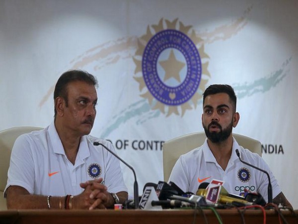 India head coach Ravi Shastri with captain Virat Kohli