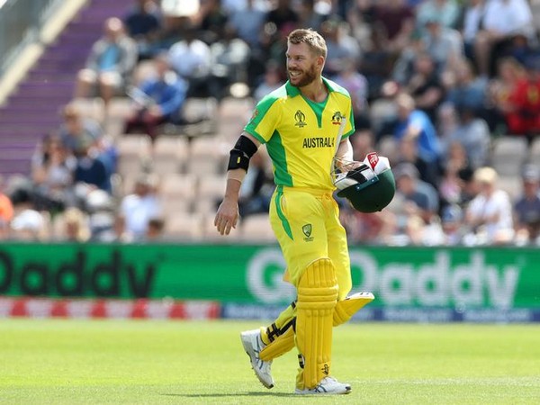 Australia's opening batsman David Warner