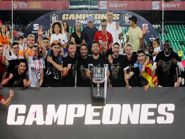 Valencia lift Copa del Rey title here on Sunday.