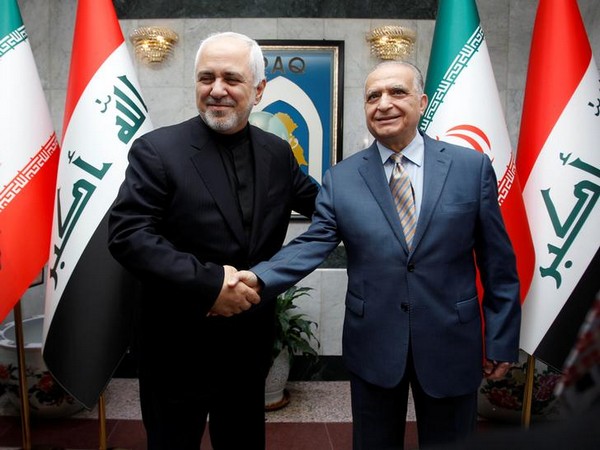 Iraqi Foreign Minister Mohamed Ali al-Hakim and Iranian Foreign Minister, Mohammad Javad Zarif (Photo: Reuters)