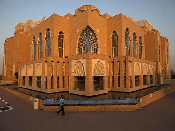 A man walks past the Guru Nanak Darbar Sikh temple in Dubai, UAE. (Photo Credit: REUTERS)
