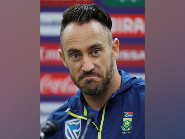 South Africa captain Faf du Plessis 