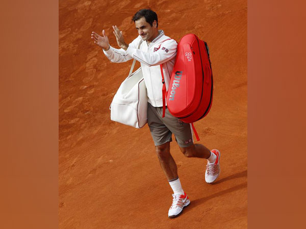 Swiss tennis player Roger Federer during his third round match in French Open