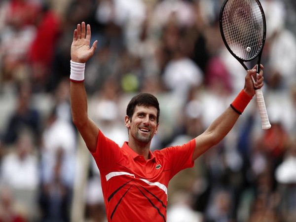 Serbian tennis player Novak Djokovic 