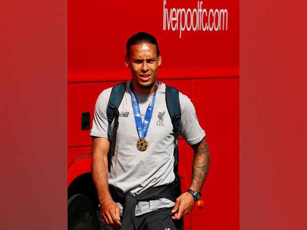 Liverpool player Virgil van Dijk