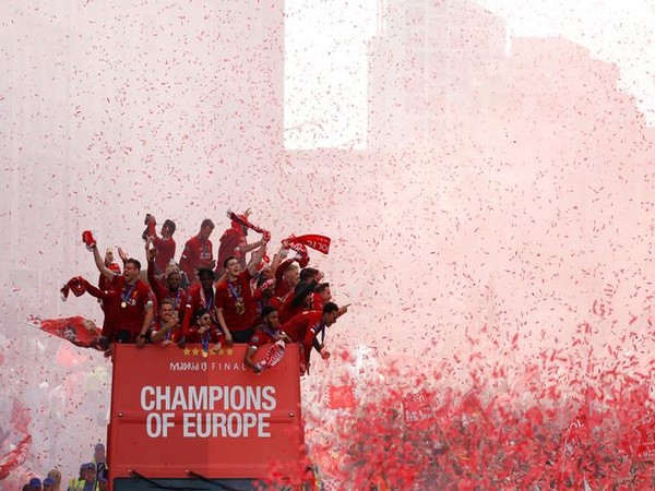 Liverpool victory parade after becoming the Champions League champions