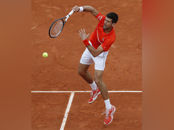 Serbian tennis player Novak Djokovic