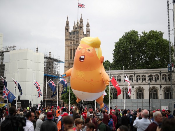 'Trump Baby' blimp to now be on display at the Museum of London (Photo credit: Reuters)