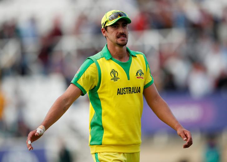 Australia fast bowler Mitchell Starc 
