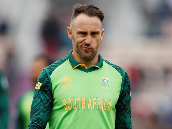South Africa captain Faf du Plessis 