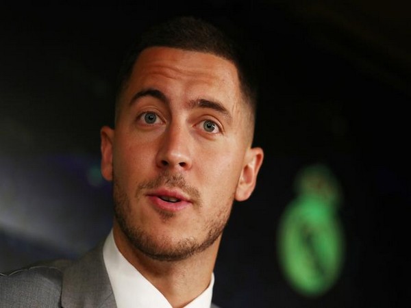 Real Madrid player Eden Hazard 