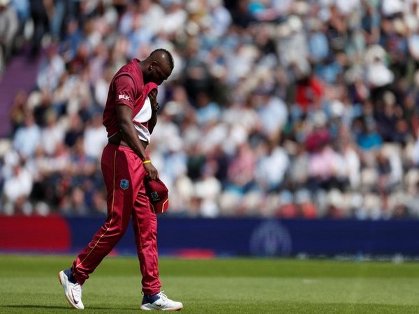 West Indies' all-rounder Andre Russell