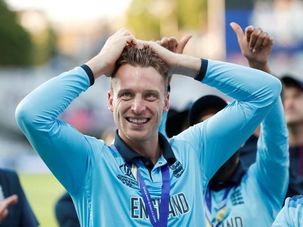 England wicket-keeper batsman Jos Buttler after winning the World Cup title