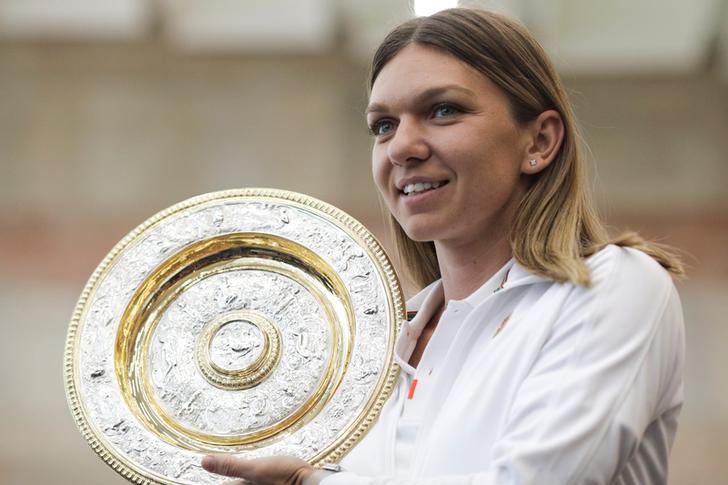 Wimbledon champion Simona Halep