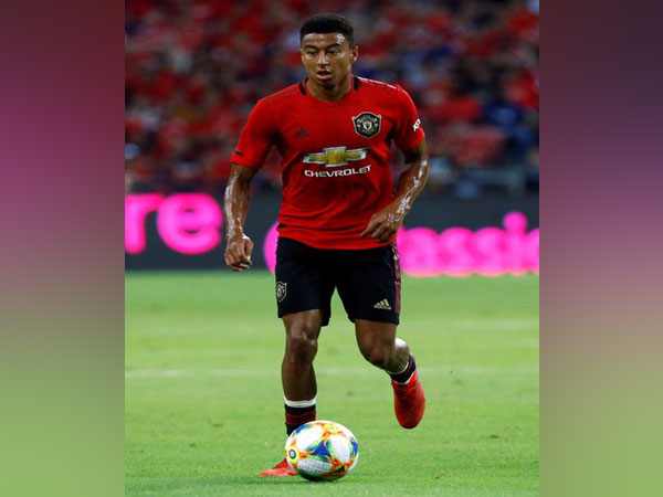 Manchester United's midfielder Jesse Lingard 