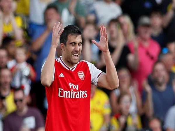 Arsenal’s defender Sokratis 