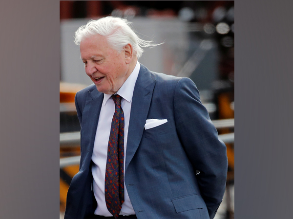 British broadcaster and naturalist Sir David Attenborough 