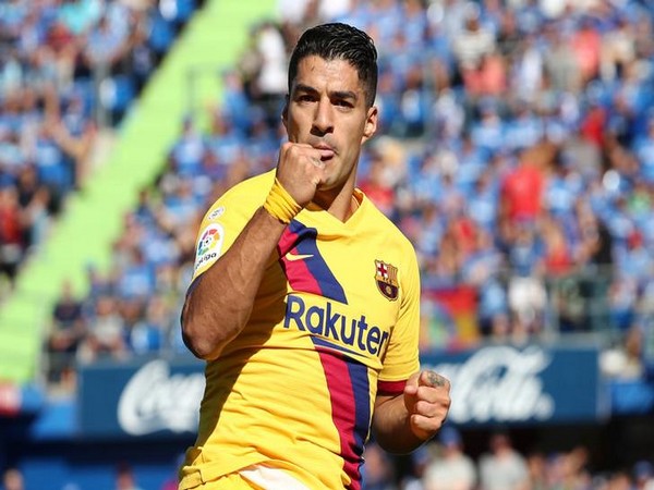 Barcelona's Luis Suarez 
