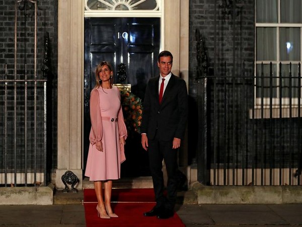 Spanish Prime Minister Pedro Sanchez and his wife Maria Begona Gomez Fernandez.