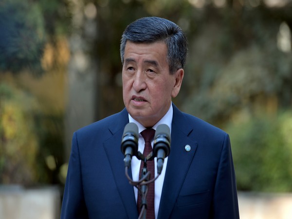 Kyrgyz President Sooronbay Jeenbekov. (Credit: Reuters Pictures)